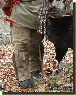 The original leggin ties, shown at the end of a previous hunt.