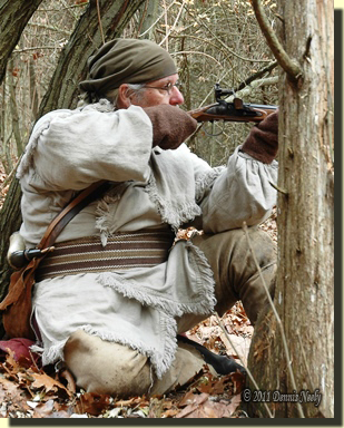 The hired trading-post hunter raised the Northwest gun to his shoulder and waited...